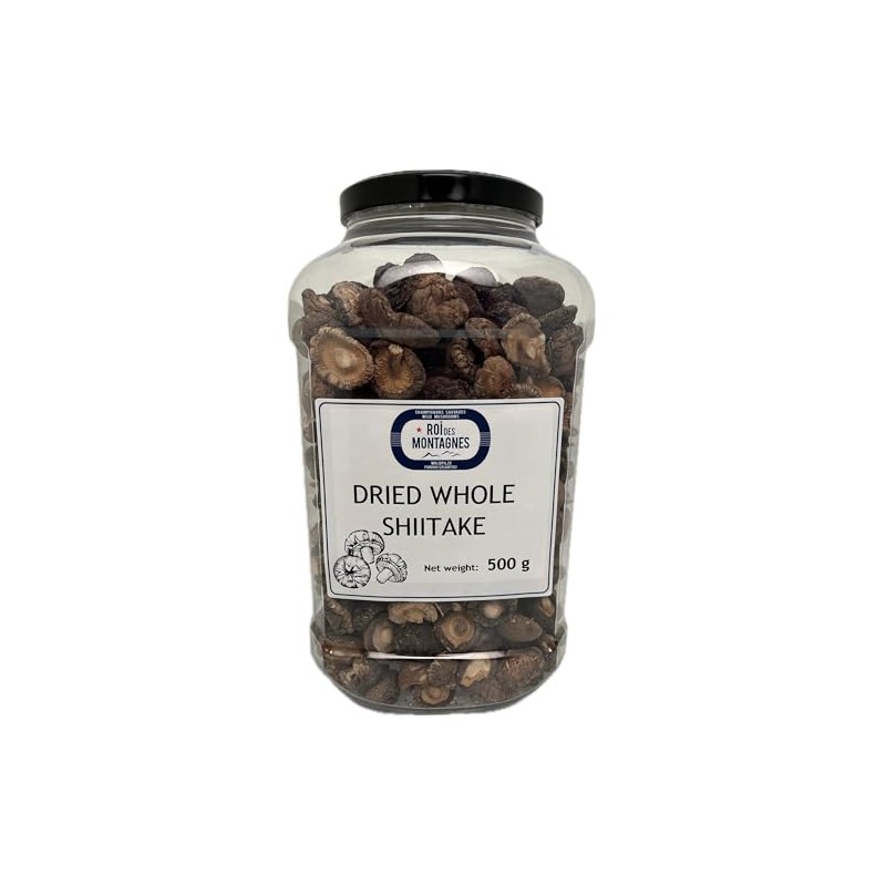 Roi des montagnes Dried Whole Shiitakes 500g