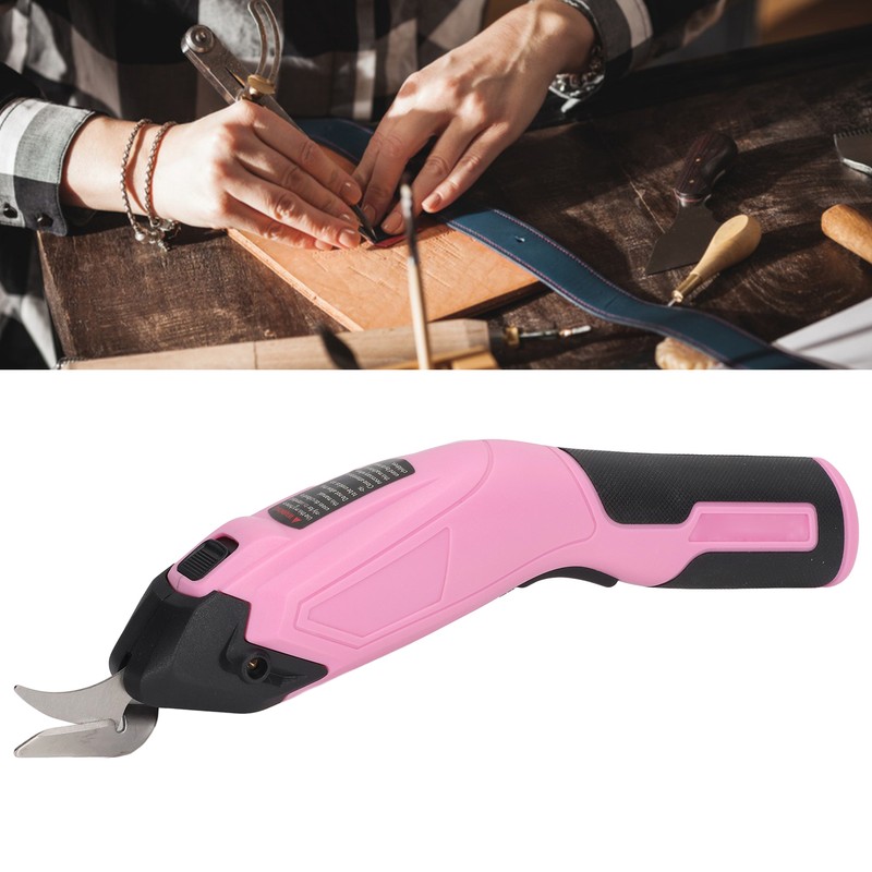 Electric Scissors USB Charge Ergonomic Handle Aluminium Alloy Easy Control