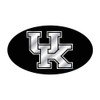 UK KENTUCKY WILDCATS Black Mirrored 2" Hitch Receiver Cover