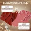 CATKIN Long Lasting Matte Lipstick, High Impact Red Lipstick with