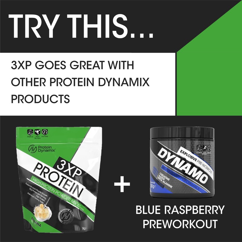 Protein Dynamix - 3XP Whey Protein Powder - Whey, Pea