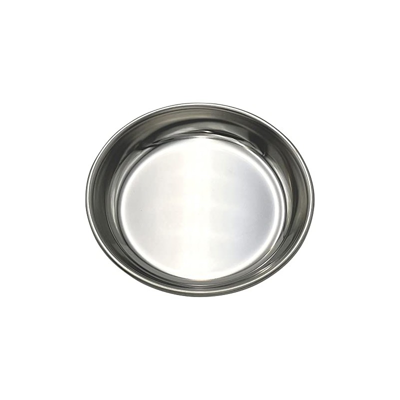 Sun Diamond Stainless Steel Round Dish Shallow Type 60φmm