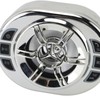 Waterproof Motorcycle Bluetooth Speaker Hands Free Calls Chrome All in