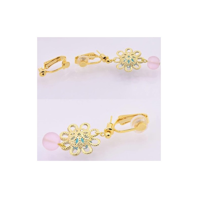 Earring Clip Backs Clip-on Earring Converter Components Findings with Post