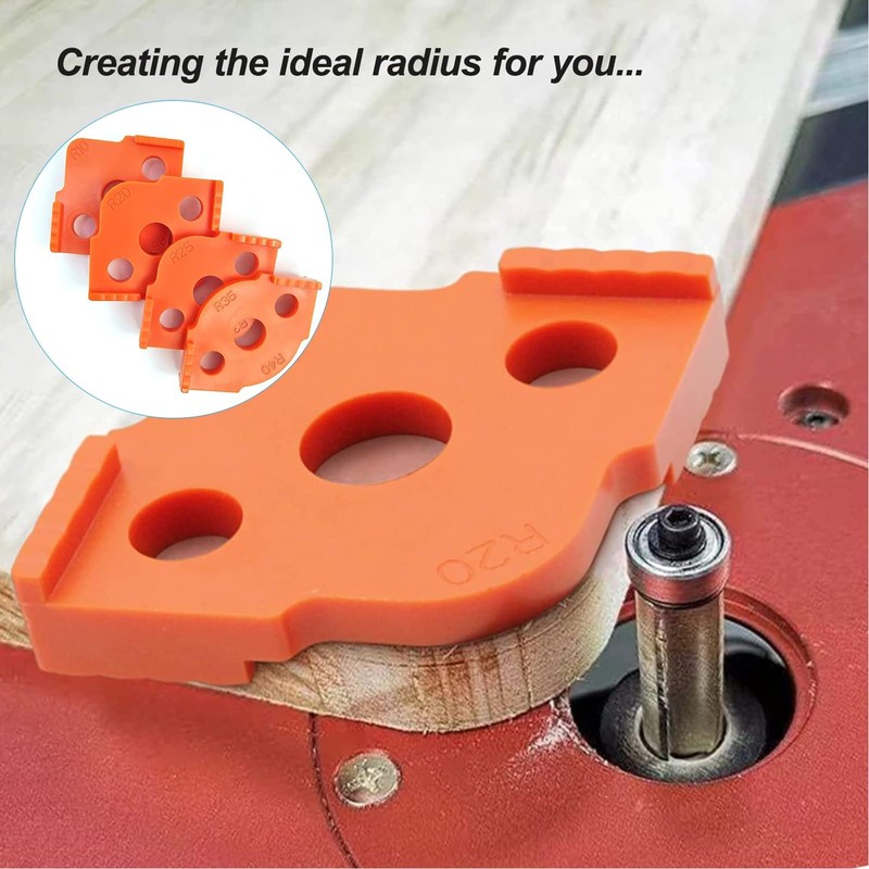 Milling Templates for Router, Radius Jig Router Templates, for Hand