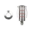 WAC Landscape Lighting, LED 1in 12V Round Beveled Top Inground