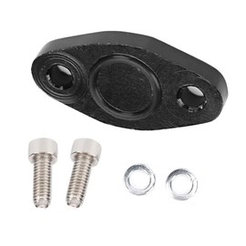 Block Off Plate EngineDelete Block Engine Delete Block Off Plate 18T Engine SAi Delete Block Off Plate Billet Aluminum Exhaust Accessory Fits for Mk4 B5 B6