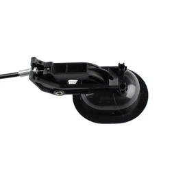 Recliner Replacement Parts Universal Oval Black Plastic Recliner Release Pull Handle and Cable,Exposed Cable Length 4.75", Total Length is Medium at 31"Compatible with Ashley and Major Recliner Brands