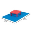 Children's Factory Rectangular Mess and Play Splash Mat - 50