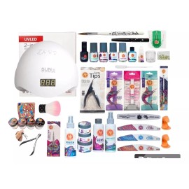 Mc Nails Master Kit Profesional Uñas Acrilicas Mc Nials