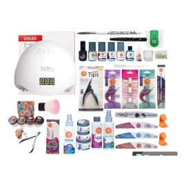 Mc Nails Master Kit Profesional Uñas Acrilicas Mc Nials