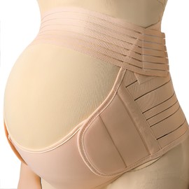 MomTend Pregnancy Support Belt, Pelvic Maternity Belt for Pregnant Women Adjustable No-Slip Pregnancy Belt Maternity Belly Bands Support Maternity Support Belt for Relieve Back, Pelvic, Hip Pain, Xl