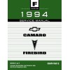 1994 Camaro Firebird Service Manual 2 Book Set