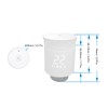 Radiator Thermostat Smart Heating Digital for Zigbee APP Remote Voice