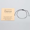 PLITI Dance Morse Code Bracelet Dance Lover Gift Dance Teacher