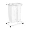 Adir Mobile Blueprint Holder - Adjustable Blue Print Storage Organizer
