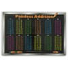 Painless Learning Addition Tables Placemat, Black, Large
