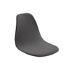 Fenteer Armless Shell Chair Seat Cover Washable Removable Modern Ritual