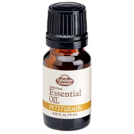Fabulous Frannie Petitgrain 100% Pure, Undiluted Essential Oil Therapeutic Grade - 10 ml. Great for Aromatherapy!