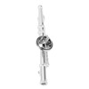 Miniature Flute Brooch High Simulation Exquisite Miniature Flute Model Musical