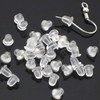 Siurnby Clear Earring Backs Safety Rubber Earring Back Pads, 500