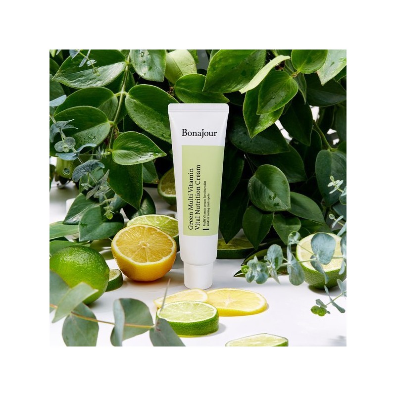 Bonajour 보나쥬르 비건 초록 비타민 크림 50ml Bonajour Vegan Green