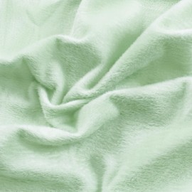 Entisn Minky Fabric by The Yard, 2 Yards x 60 Inch Wide Pre-Cut Minky Fleece Fabric Light Sage Green Cuddle Minky Fabric, Soft Plush Fabric for Blanket, Pillow Cover, Scarf, Sewing