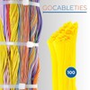 Gocableties 100 x High Quality Strong Nylon Cable Ties