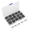 600 Pcs Transistors Assortment Kit NPN TO-92 PNP 2N2222-S9018 Straight