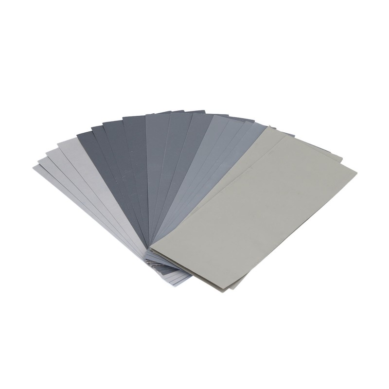20Pcs Sand Paper Dry Wet Sandpaper 1000 to 7000 Grit