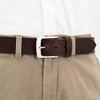 LINDENMANN Men's Leather Belt 40 mm Wide Belt Full Cowhide