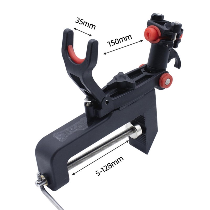 Toysmith Crushable Fishing Rod Holder Adjustable Tripod Fishing Pole Boat