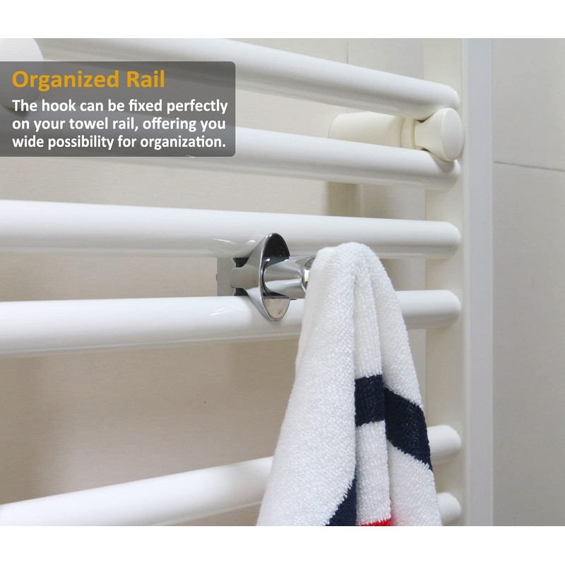 Handy Picks Radiator Towel Rail Knob for Hanging Towels and