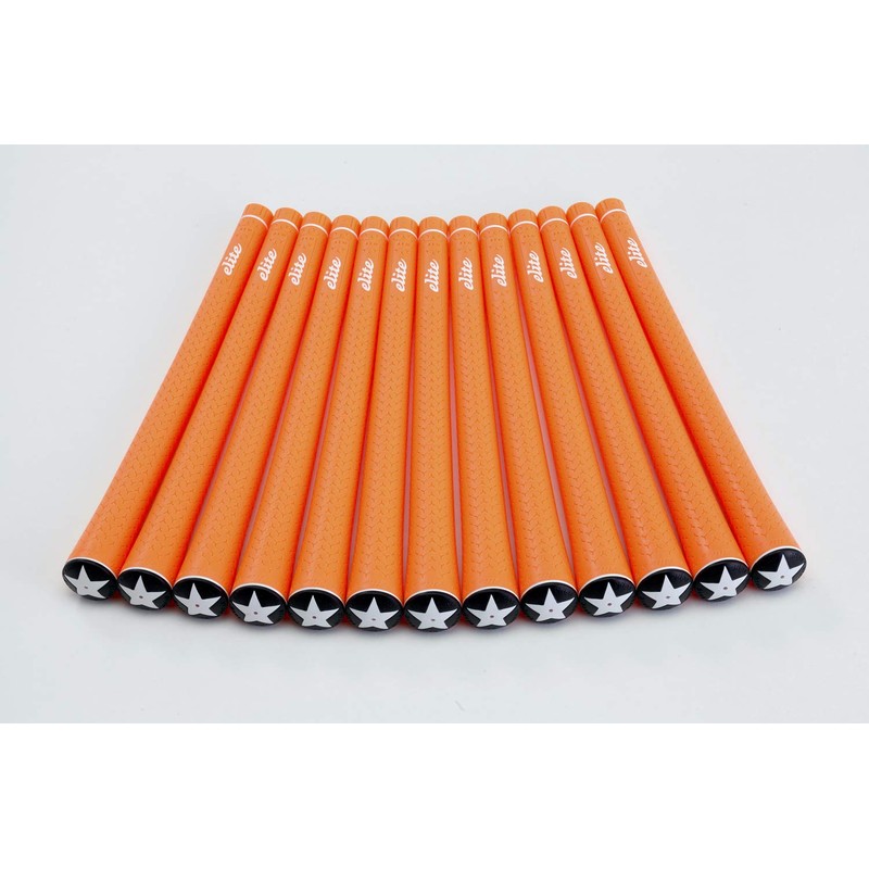 elitegrips Y360°s Air Golf Grips, Set of 13, Wild Orange