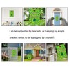 Labakita Green Pixel Themed Happy Birthday Garden Flag, Block Video