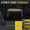 Unbranded Adjustable Aluminum RV Step Stool Foldable Non-Slip Platform Supports