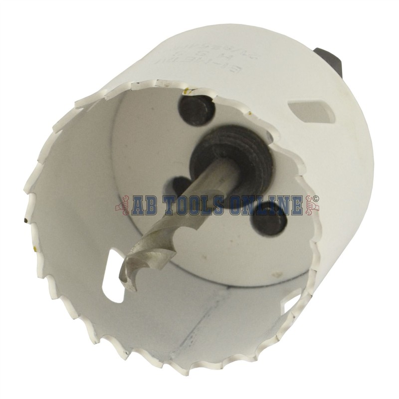 54mm HSS Hole Saw Holesaw Bi-Metal Blade Cutter Drill And