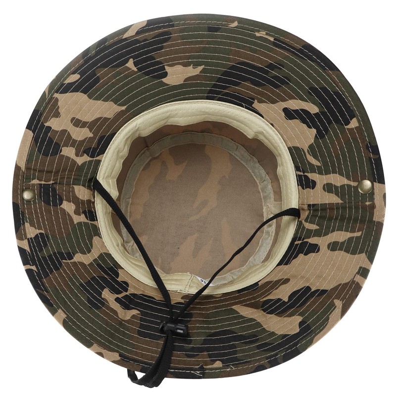 Kids Camo Sun Hat Boys-Camouflage Bucket Fishman Hat Packable