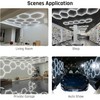 Gneng Hexagon Garage Lights, Ultra Bright LED 6500K 156W 17280LM;
