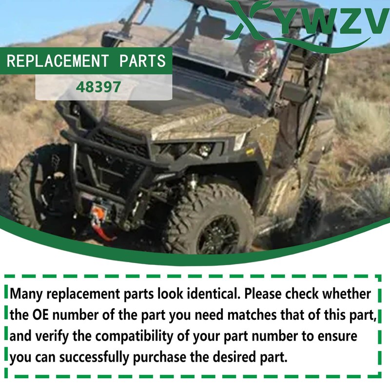 48397 Ignition Switch with Key Assembly for Massimo Buck 250,