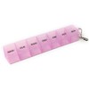 Weekly Pill Organiser and Dispenser [Pink]