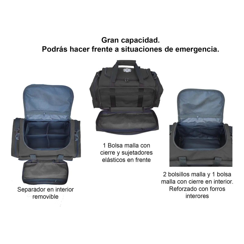 Botiquín Primeros Auxilios Trauma Mochila Maleta