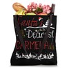 Carmela Xmas Cute Christmas Name Tote Bag