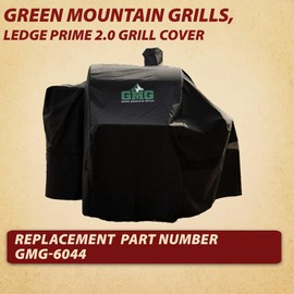 Green Mountain Grills, GMG-6044 Ledge Prime 2.0 Pellet Smoker Grill Cover, OEM