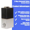 Qolekog DC 12V Solenoid Valve 1/8" NPT 2 Way Normally