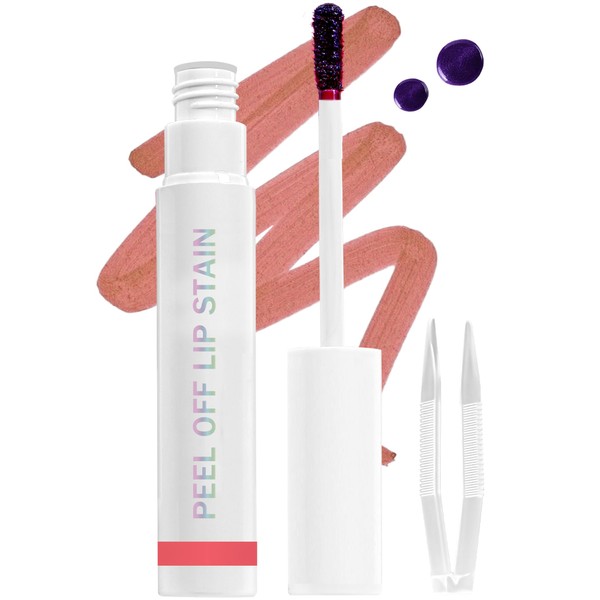 JUNECODE Lip Stain Peel Off, All Day Lip Liner Tint