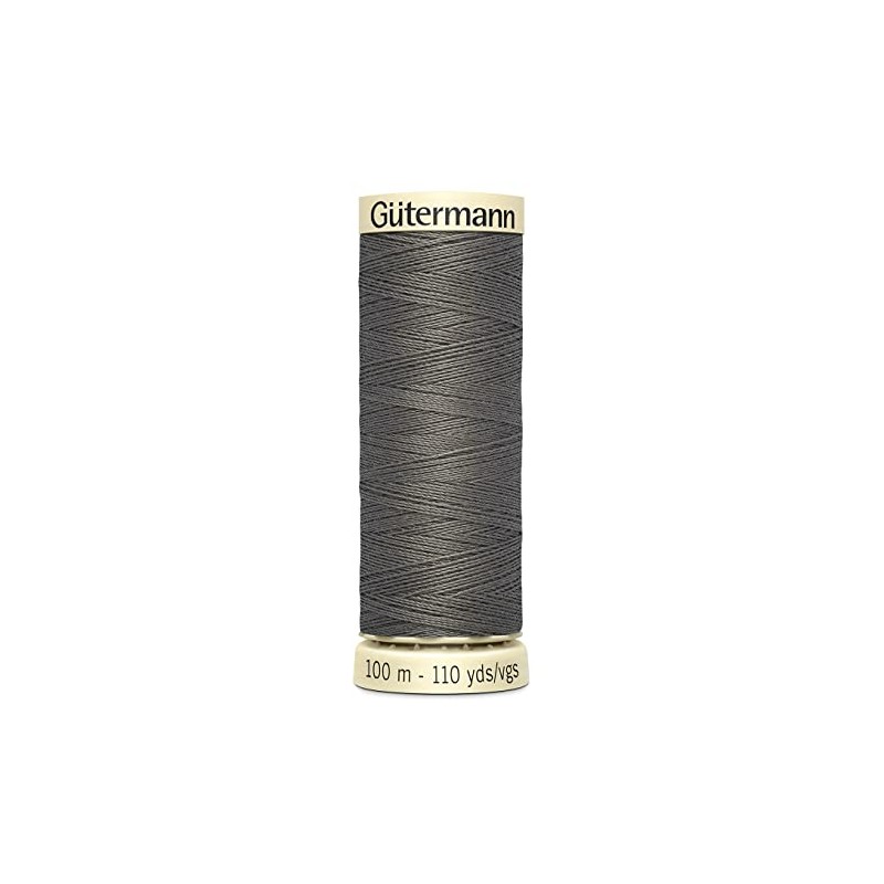 Gutermann 100P-112 Sew-All Thread 110 Yards-Grey