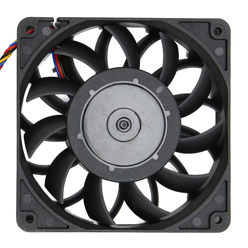 120mm Computer Case Fan Double Ball Bearing Support PMW Temperature