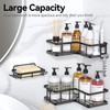 YASONIC Shower Caddy Corner, 3-Pack Adhesive Rustproof Stainless Steel Shower
