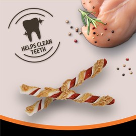 Rosewood Rosewood Large Trio Sticks for Dogs - Made with Chicken, Grain Free Chews, High Protein Dog Treats, By Pets Unlimited (3pc, 240g)